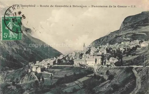 AK / Ansichtskarte La Grave-en-Oisans Briancon 05 Hautes-Alpes Panorama de la Grave