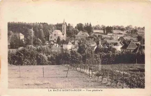 AK / Ansichtskarte La Batie-Montgascon La Tour-du-Pin 38 Isere Vue generale