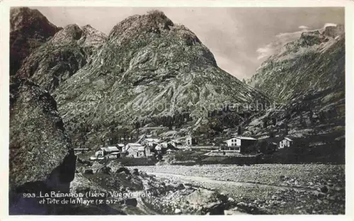 AK / Ansichtskarte La Berarde Saint-Christophe-en-Oisans Grenoble 38 Isere Vue generale et Tete de la Maye