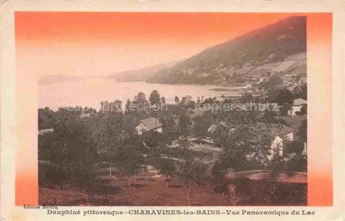 AK / Ansichtskarte Charavines-les-Bains La Tour-du-Pin 38 Isere Vue panoramique du Lac