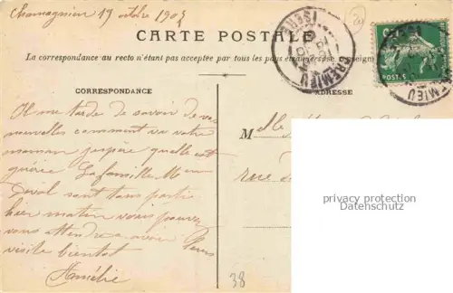 AK / Ansichtskarte Chamagnieu La Tour-du-Pin 38 Isere Un coin du Parc et le Chateau