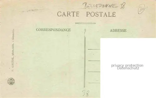 AK / Ansichtskarte Belledonne Montagne GRENOBLE 38 Isere Chalet Hotel de la Pra