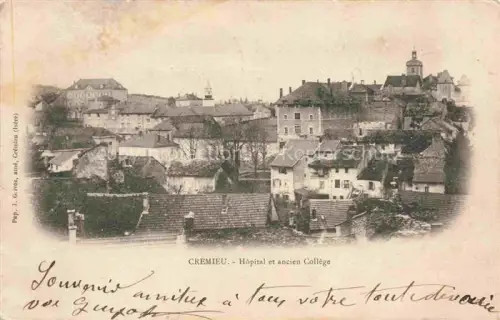 AK / Ansichtskarte Cremieu La Tour-du-Pin 38 Isere Hopital et ancien College