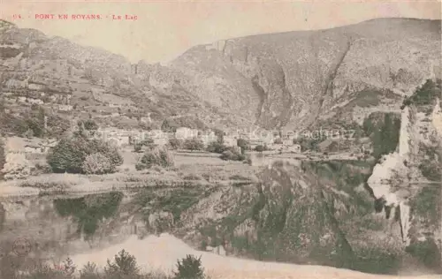 AK / Ansichtskarte Pont-en-Royans GRENOBLE 38 Isere Le Lac