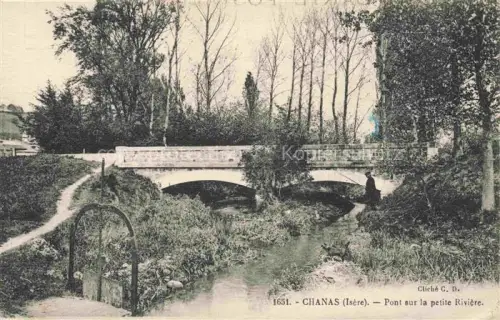 AK / Ansichtskarte Chanas VIENNE 38 Isere Pont sur la petite Riviere