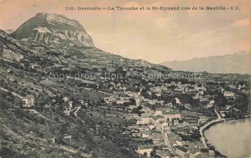 AK / Ansichtskarte GRENOBLE 38 Isere La Tronche et le St Eynard vus de la Bastille