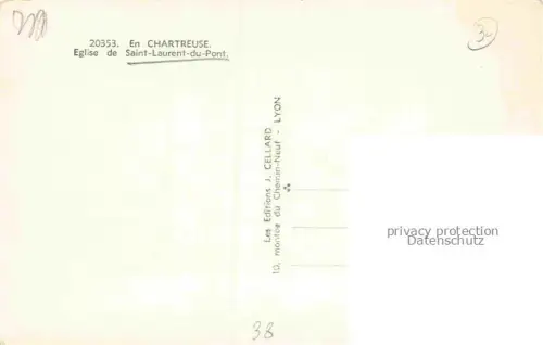 AK / Ansichtskarte Saint-Laurent-du-Pont En Chartreuse Eglise