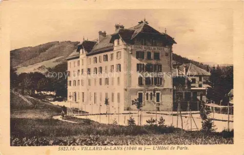 AK / Ansichtskarte Villard-de-Lans GRENOBLE 38 Isere Hotel de Paris