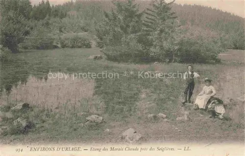 AK / Ansichtskarte Les Seiglieres St-Martin-d Uriage Grenoble 38 Isere Etang des Marais Chauds pres des Seiglieres