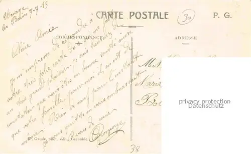 AK / Ansichtskarte Le Sappey-en-Chartreuse GRENOBLE 38 Dauphine Chamechaude