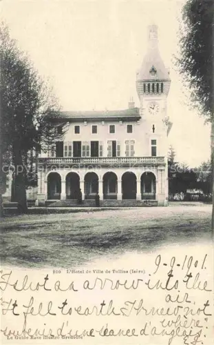 AK / Ansichtskarte Tullins Grenoble 38 Isere Hotel de Ville