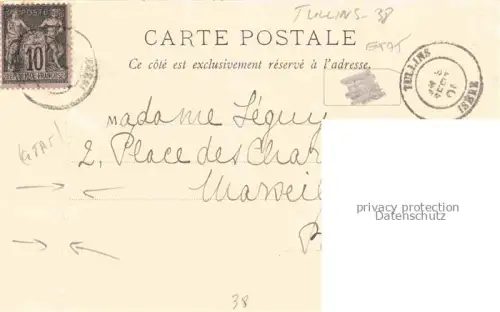 AK / Ansichtskarte Tullins Grenoble 38 Isere Hotel de Ville