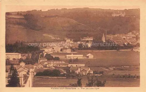 AK / Ansichtskarte Virieu-sur-Bourbre La Tour-du-Pin 38 Isere Vue panoramique