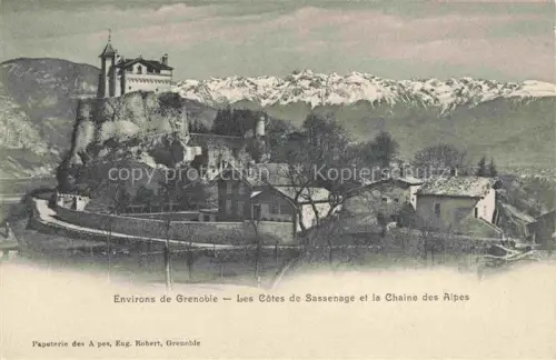 AK / Ansichtskarte Sassenage GRENOBLE 38 Isere et la Chaine des Alpes