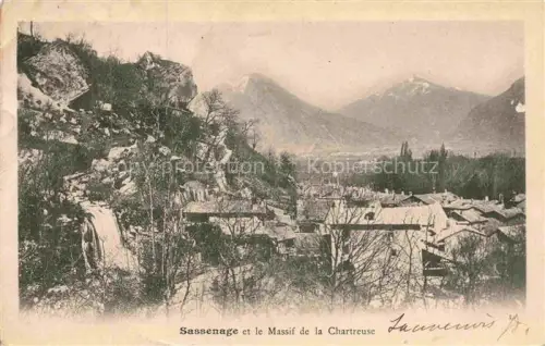 AK / Ansichtskarte Sassenage GRENOBLE 38 Isere et le Massif de la Chartreuse