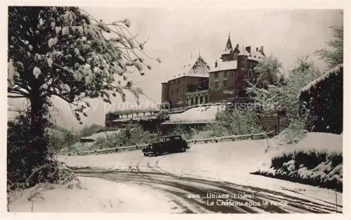 AK / Ansichtskarte Uriage-les-Bains GRENOBLE 38 Isere Le Chateau sous la neige