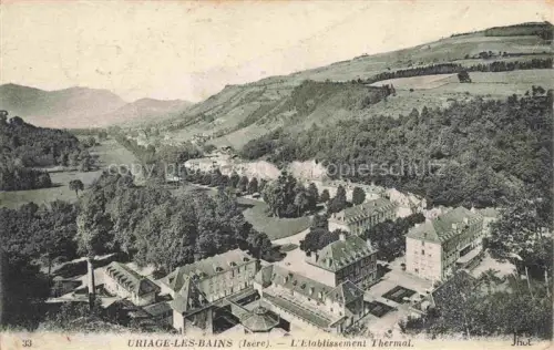 AK / Ansichtskarte Uriage-les-Bains GRENOBLE 38 Isere Etablissement Thermal