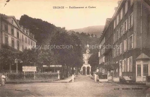 AK / Ansichtskarte Uriage-les-Bains GRENOBLE 38 Isere Etablissement et Casino