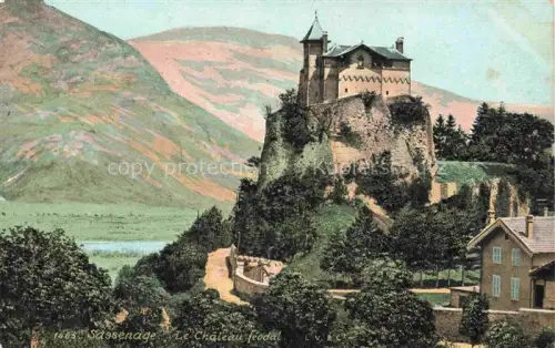 AK / Ansichtskarte Sassenage GRENOBLE 38 Isere Le Chateau feodal