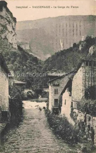 AK / Ansichtskarte Sassenage GRENOBLE 38 Isere La Gorge du Furon