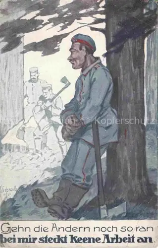 AK / Ansichtskarte Militaria Landwehr Landsturm WK1 Soldaten 