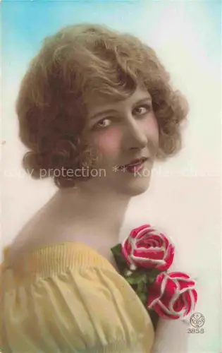 AK / Ansichtskarte Foto Noyer A Paris Nr. 3858 Frau Rosen 