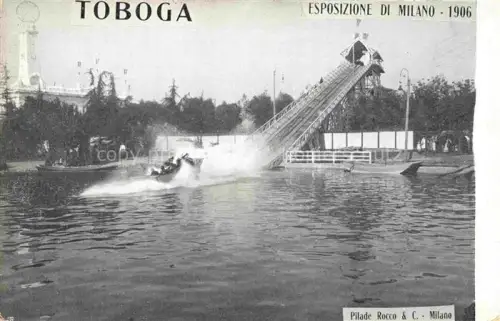 AK / Ansichtskarte MILANO Mailand IT Toboga Esposizione de Milano 1906 Cartolina Offiziale dell' Esposizione