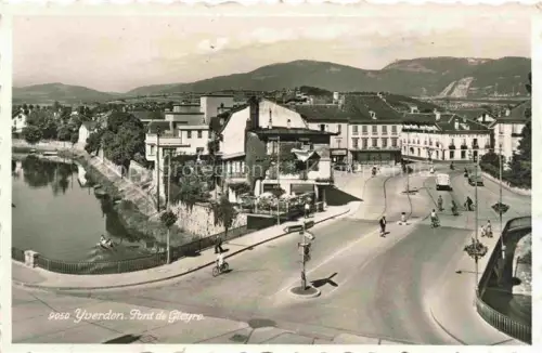 AK / Ansichtskarte YVERDON-LES-BAINS VD Pont de Gleyre
