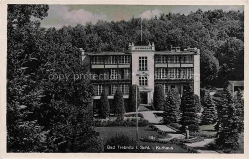 AK / Ansichtskarte Bad Trebnitz Trzebnica Schlesien PL Kurhaus