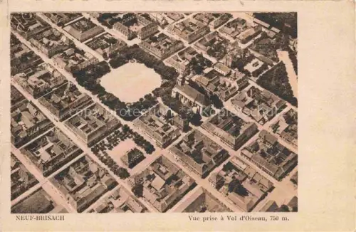 AK / Ansichtskarte Neuf-Brisach Neu-Breisach 68 Haut-Rhin Vue prise à vol d'oiseau