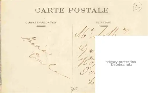 AK / Ansichtskarte Volnay MAMERS 72 Sarthe La Poste