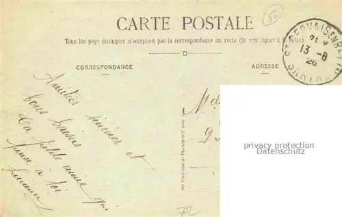 AK / Ansichtskarte St-Gervais-en-Belin Quartier de la Place