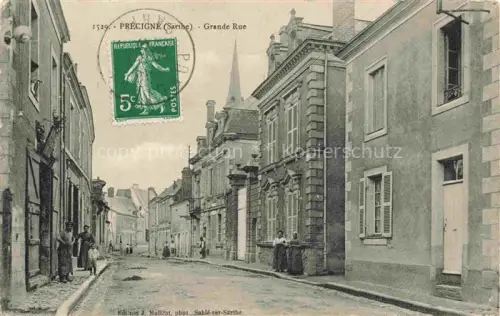 AK / Ansichtskarte Precigne LA FLECHE 72 Sarthe Grande Rue