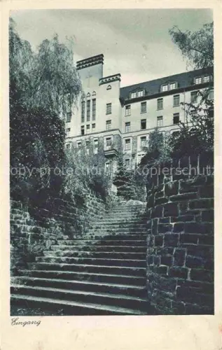 AK / Ansichtskarte Vallendar Rhein Exerzitienhaus Schoenstatt Reservelazarett Eingang Feldpost Kupfertiefdruck
