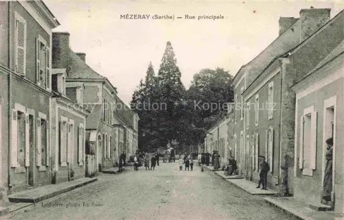 AK / Ansichtskarte Mezeray-sous-Malicorne LA FLECHE 72 Sarthe Rue Principale