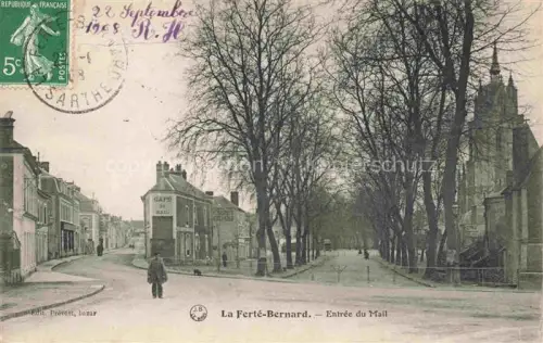 AK / Ansichtskarte La Ferte-Bernard MAMERS 72 Sarthe Entrée du Mail