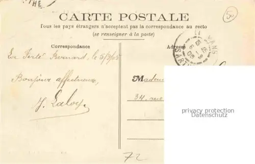 AK / Ansichtskarte La Ferte-Bernard MAMERS 72 Sarthe Entrée par la Route de Cherré