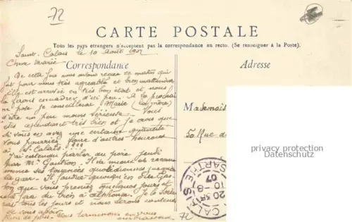 AK / Ansichtskarte Saint-Calais 72 Sarthe Rue de Lucé