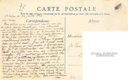 AK / Ansichtskarte Saint-Calais 72 Sarthe Rue du Guichet