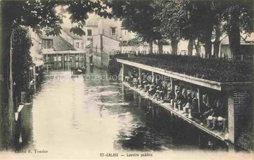 AK / Ansichtskarte Saint-Calais 72 Sarthe Lavoirs publics