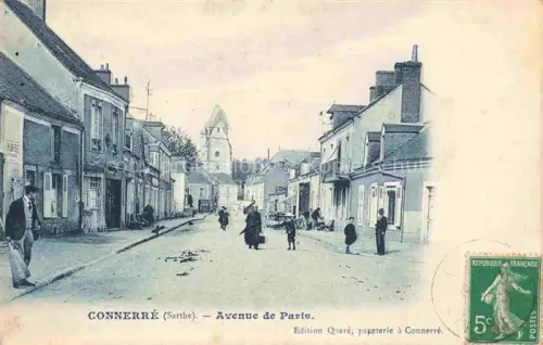 AK / Ansichtskarte Connerre MAMERS 72 Sarthe Avenue de Paris