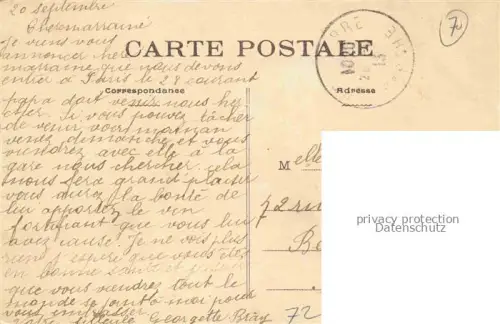 AK / Ansichtskarte Connerre MAMERS 72 Sarthe Rue de la Rochelle