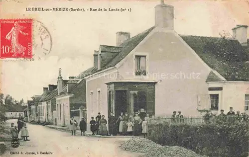 AK / Ansichtskarte Le Breil-sur-Merize MAMERS 72 Sarthe Rue de la Lande