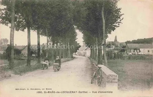 AK / Ansichtskarte St-Mars-de-Locquenay MAMERS 72 Sarthe Vue d'ensemble