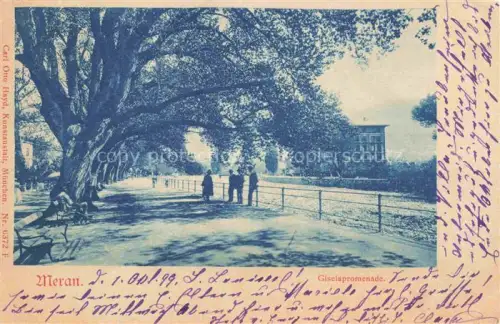 AK / Ansichtskarte Meran MERANO IT Giselapromenade