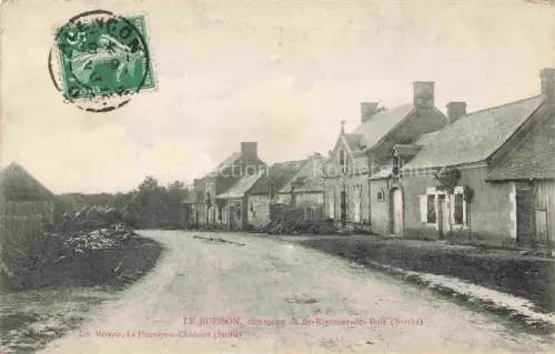 AK / Ansichtskarte Le Buisson St-Rigomer-des-Bois MAMERS 72 Sarthe Vue d'ensemble