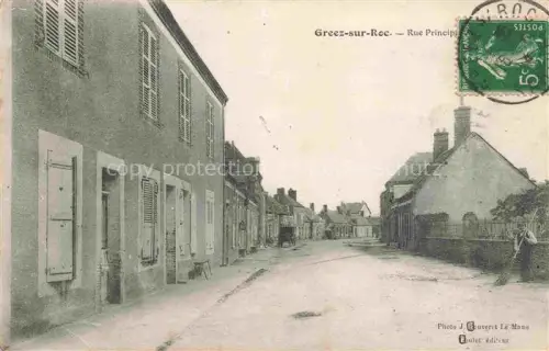 AK / Ansichtskarte Greez-sur-Roc MAMERS 72 Sarthe Rue Principale