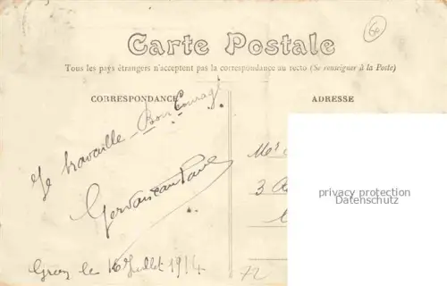 AK / Ansichtskarte Greez-sur-Roc MAMERS 72 Sarthe Rue Principale