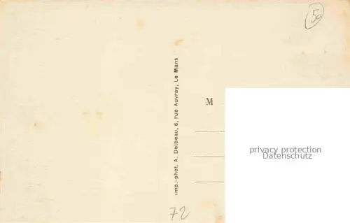 AK / Ansichtskarte Conlie MAMERS 72 Sarthe Un coin de la Place