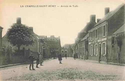 AK / Ansichtskarte La Chapelle-Saint-Remy Arrivée de Tuffé